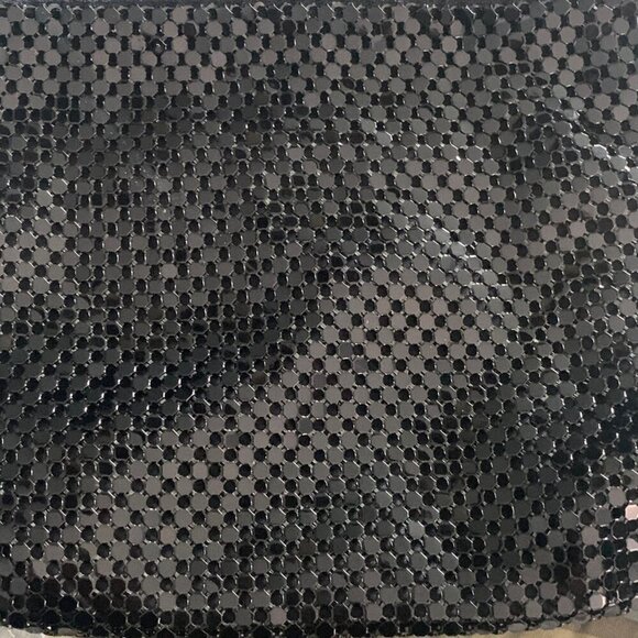 Whiting & Davis Black Mesh Crossbody Shoulder Bag - Picture 5 of 10